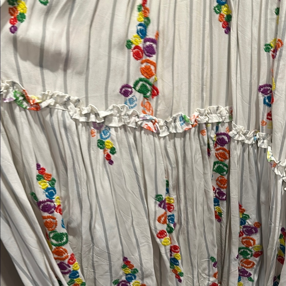 All Things Mochi embroidered shell maxi dress - Picture 3 of 4